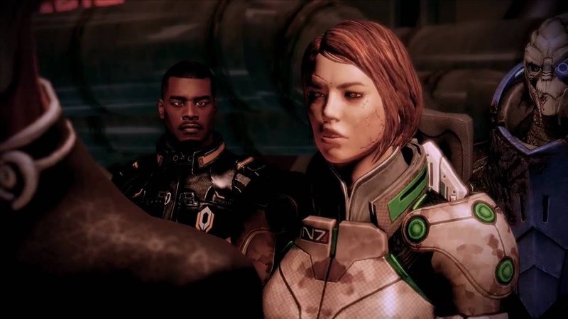 Commander Shepard being Brutally Bitchy ( Mass Effect