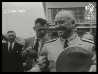 Admiral Sherman visits Europe before his death (1951)