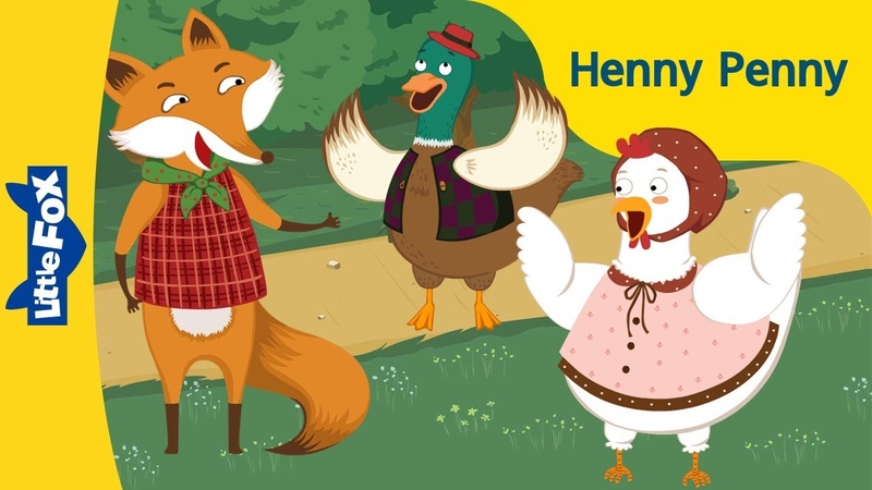 Henny Penny, Folktales, Stories for Kids, Bedtime