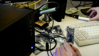 It works! FPGA Hello World w/ Yosys and 1bit iCEBreaker!