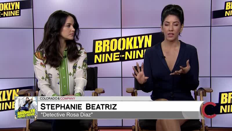 Brooklyn Nine Nine Stephanie Beatriz and Melissa Fumero March 21,