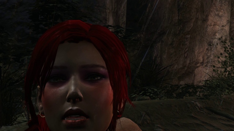 Tomb Raider 2013 Nude mod, Ultimate skin, Red