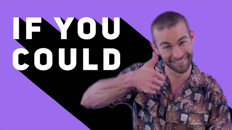 Id just run around with no clothes on : Chace Crawford gets cheeky in a game of If You