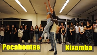 POCAHONTAS BAILANDO KIZOMBA || Enah y Pocahontas kizomba reaccion