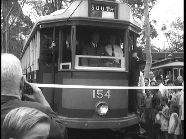Old Trams Preserved In Sydney