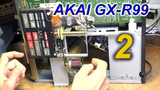 AKAI GX-R99 - ремонт кассетной деки (2 часть)