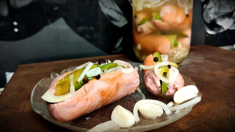 Чешская закуска к Пиву УТОПЕНЦЫ Маринованные