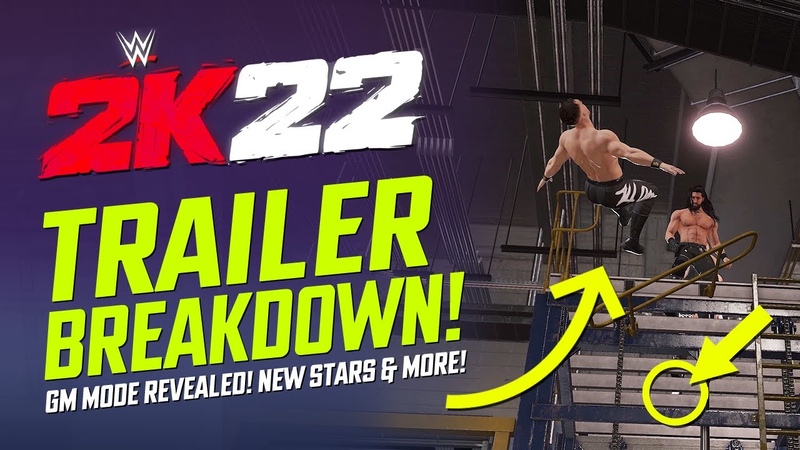 WWE 2 K22 Hit List Trailer Breakdown ( My GM, My Faction, New Stars, Universe Mode, Secrets More
