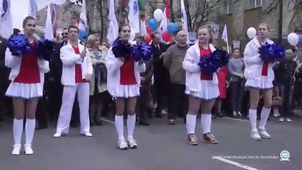 Студенты и сотрудники КГМУ приняли участие в первомайской