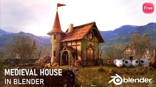 Creation of a Medieval House in Blender