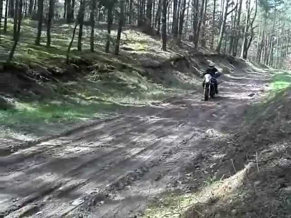 Honda NTV 650 Heidenau Supermoto k73 part 1 (sandy