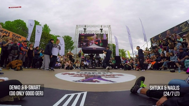 Ghetto Dance Hardcore Battle, Hip Hop 2vs2, 1, 4, Shtuka Naglis vs Denko B