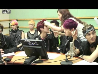 РУСС.САБ 130530 EXO - SuKiRa @ Kiss The Radio