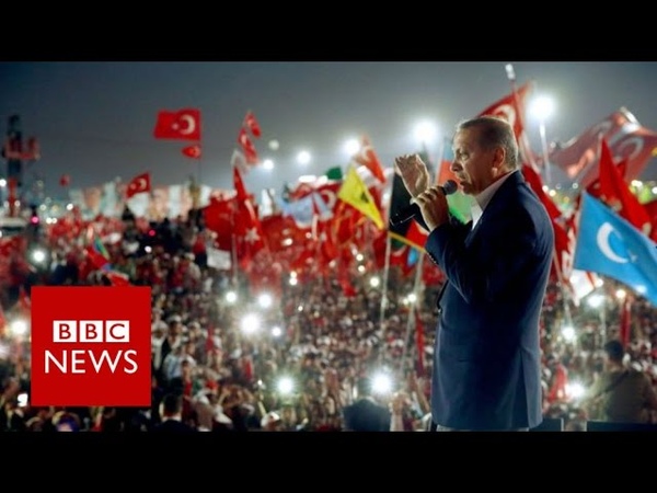 Turkey coup: Massive Istanbul rally hails Erdogan BBC