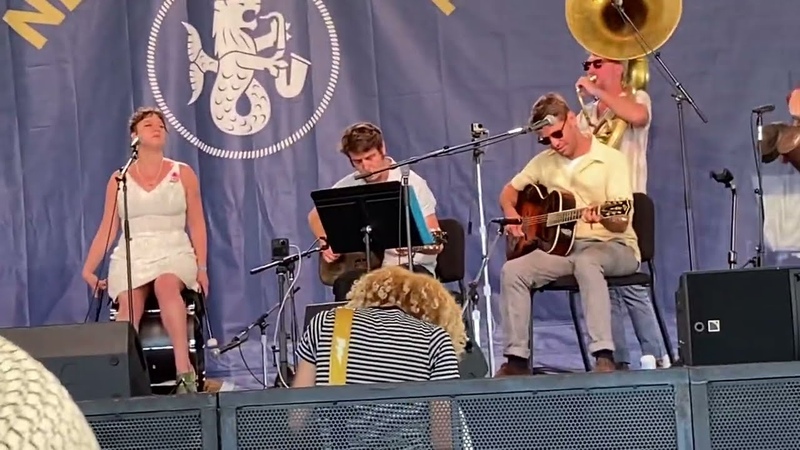 Tuba Skinny at Newport 22 Broken Hearted Blues by Erika