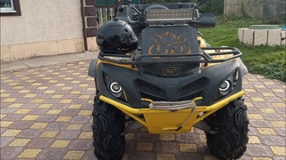 Установка резины #Maxxis ZILLA r28 на #квадроцикл #Stels Dinli 600
