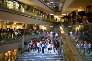 徳島第九フラッシュモブ　Flash mob “Beethoven’s Symphony No. 9”