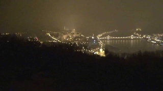 Панорама Будапешта с горы Геллерт