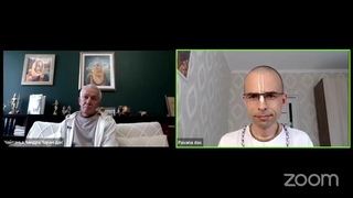 Е.М. Чайтанья Чандра Чаран д. и Павана д. | Прабхупада саджатия. Интервью