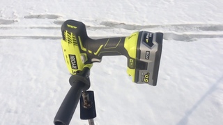 Шуруповёрт для ледобура Ryobi ONE+