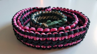 Paracord Double Cobra Belt / Bracelet