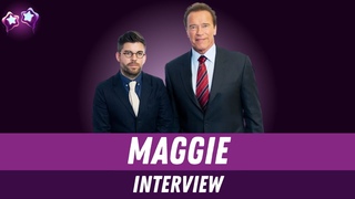 Arnold Schwarzenegger Interview on Maggie Movie with Henry Hobson