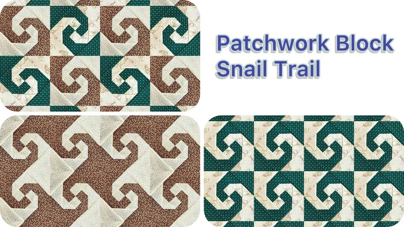 Easy Patchwork Block for Beginners Snail Trail Patchwork Quilt Patterns Patchwork