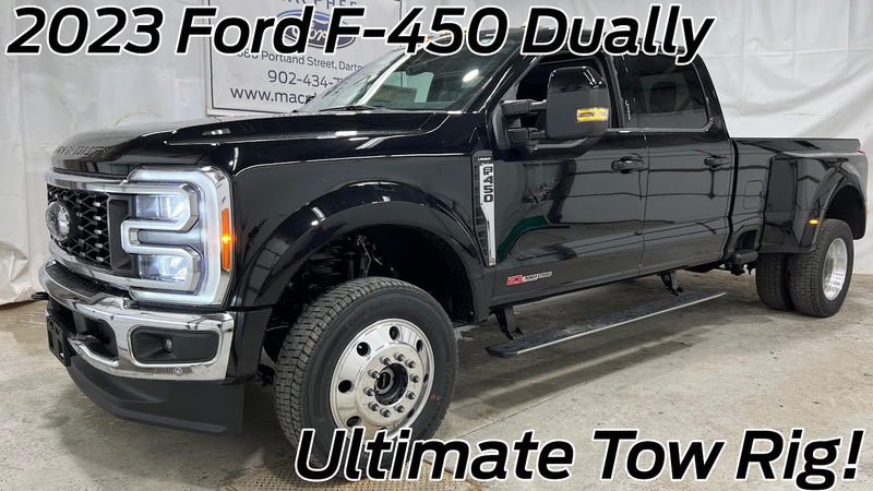 Ultimate Tow Rig 2023 Ford F 450 Lariat Review w, High Output Power