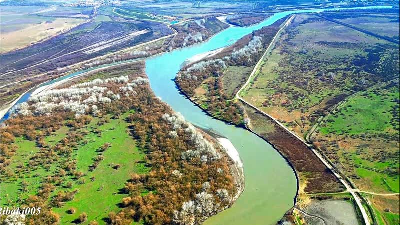Рыбалка на сазана на реке Терек. Март 2023 г.