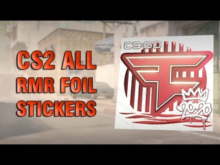 Counter Strike 2 - All RMR 2020 FOIL Stickers Showcase