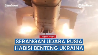 Serangan Udara Rusia Habisi Peralatan Tempur Ukraina di Sejumlah Wilayah