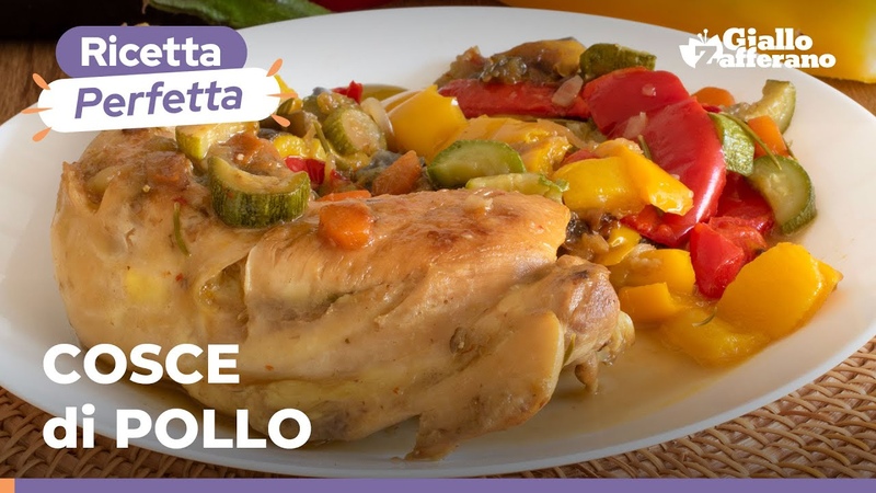 COSCE di POLLO con VERDURE la ricetta di Giallozafferano per un secondo piatto da