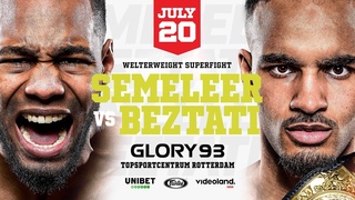 GLORY 93 Rotterdam | July 20th