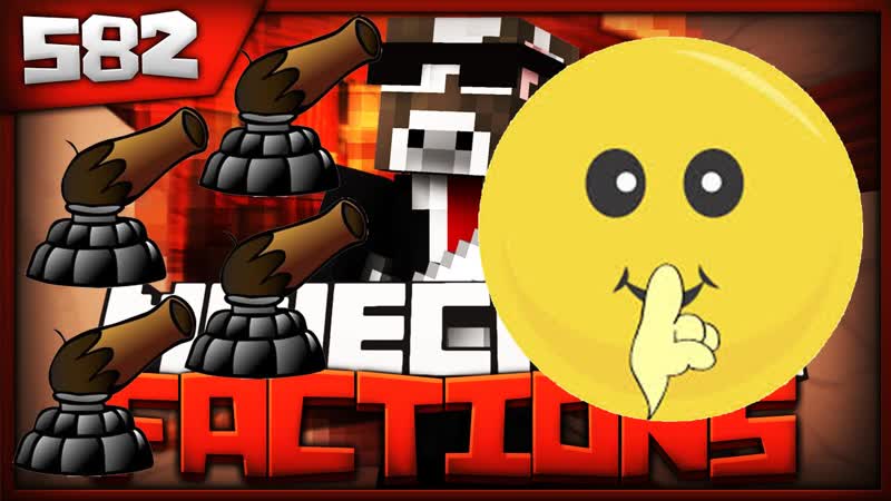 Minecraft FACTIONS Server Lets Play QUADRUPLE PRO CANNON RAID Ep. 582 ( Minecraft Faction