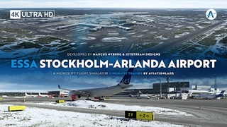 Orbx - Stockholm-Arlanda Airport | Microsoft Flight Simulator Cinematic Trailer