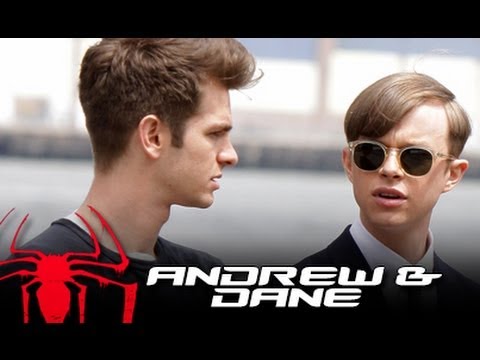 Andrew Garfield Dane Dehaan Photo Shoot THE AMAZING SPIDER MAN