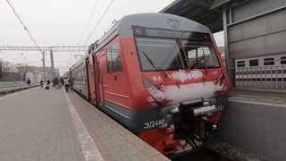 ЭД4М-0472, маршрут: Москва - Узуново / Train ED4M-0472, route: Moscow - Uzunovo