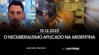 “Isso é o neoliberalismo aplicado na prática“: Demori comenta repressão do governo Milei a protestos