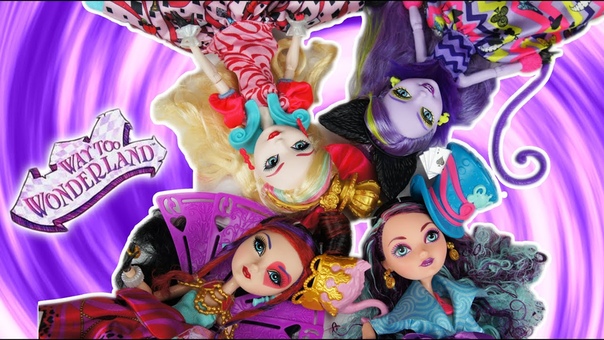 Ever After High Way Too Wonderland Movie Review Kitty, Lizzie and Maddie Doll