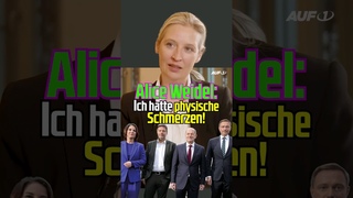 Es war schwer zu ertragen! #aliceweidel