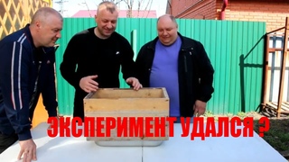 ЭКСПЕРИМЕНТ УДАЛСЯ ? Солим толстолобика в ящике.