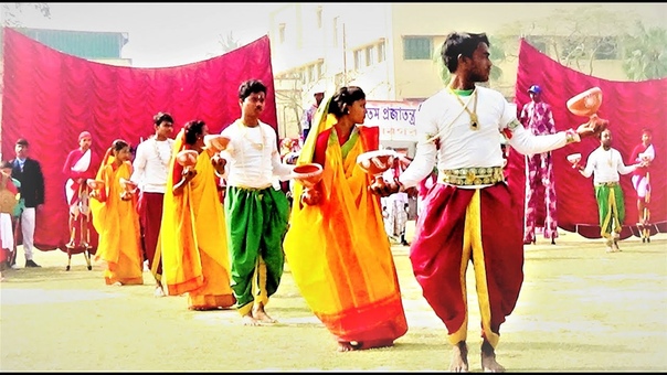 Indian Republic Day 2018, Dhunuchi Naach, Folk Dance, Chandannagar