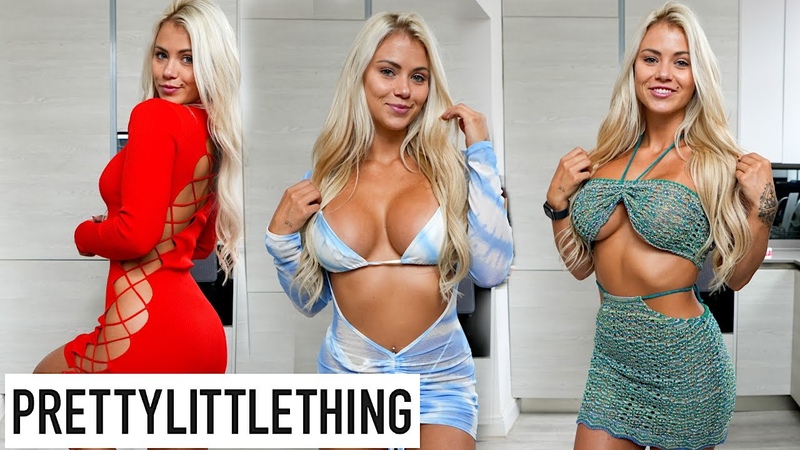 PRETTY LITTLE THING SUMMER VACATION TRY ON HAUL, Canada