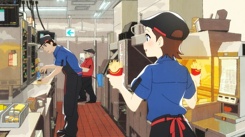 Mc Donalds The Future Me ( Part 2) Japanese Anime Commercial ENG