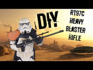 DIY RT97C (MG15) Heavy Blaster Rifle Prop