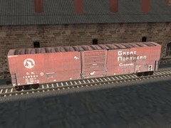 60ft Boxcar GN 139504