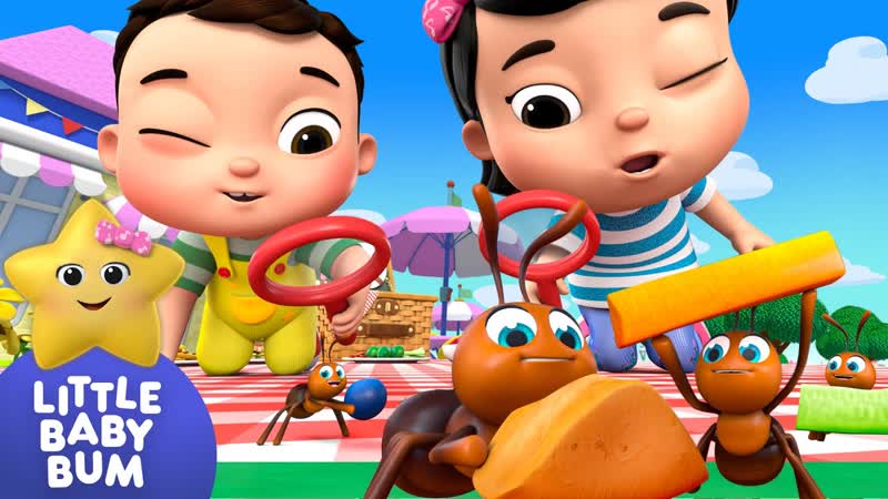 Ants Go Marching Counting Max Mia Learning Time Little Baby Bum Nursery Rhymes for Babies,