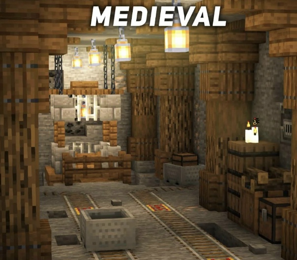 Вот несколько тематических дизайнов шахтных стволов, которые я создал!