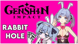 Rabbit Hole in Genshin | Outfit Showcase