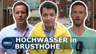 DER TAG DANACH: Wassermassen hinterlassen Zerstörung so weit das Auge reicht